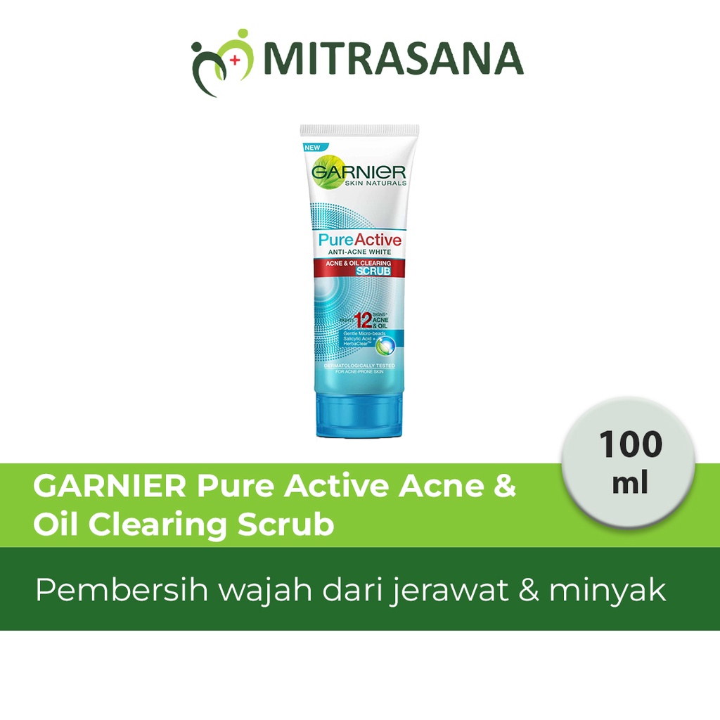 Garnier Pure Active Acne &amp; Oil Clearing Scrub 100ml