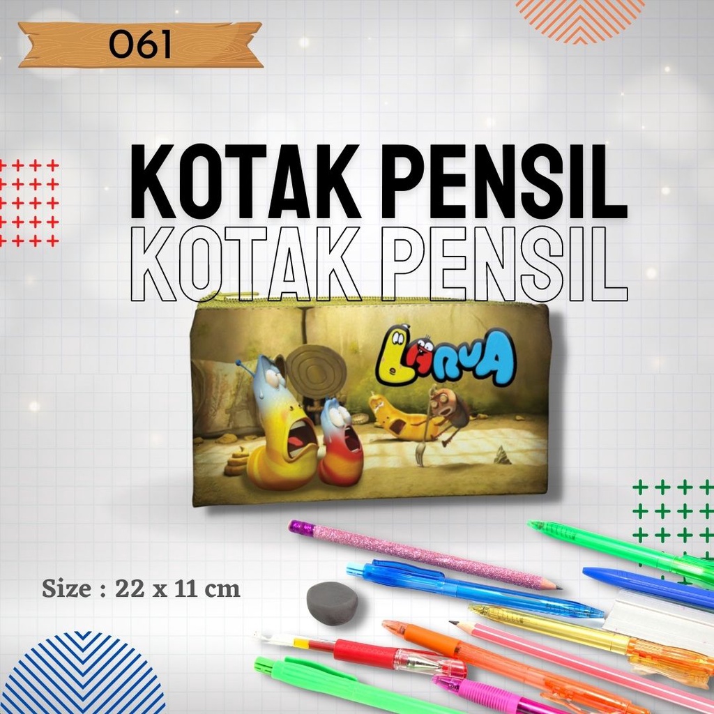

Tempat Pencil, Pena untuk anak TK,SD,SMP,SMA,dan Mahasiswa Gambar Larva 061
