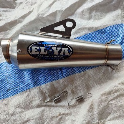 selincer knalpot ELYA racing model fantera sarangan setengah inlet 50