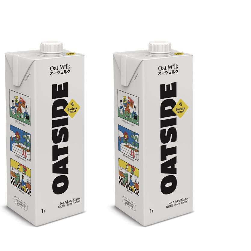

☚ Oatside Oat Milk Barista Blend 2 x 1 L ▼