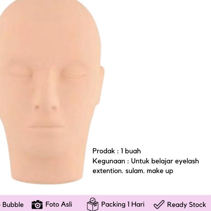 ➶ KEPALA MANEKIN / Head Mannequin / Manequin / Patung Kepala Manekin Kursus / Mannequin Head Trainin