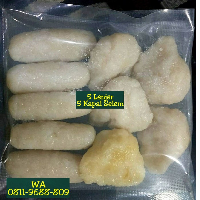 

Pempek Palembang Tenggiri Telur/kapal selem/lenjer