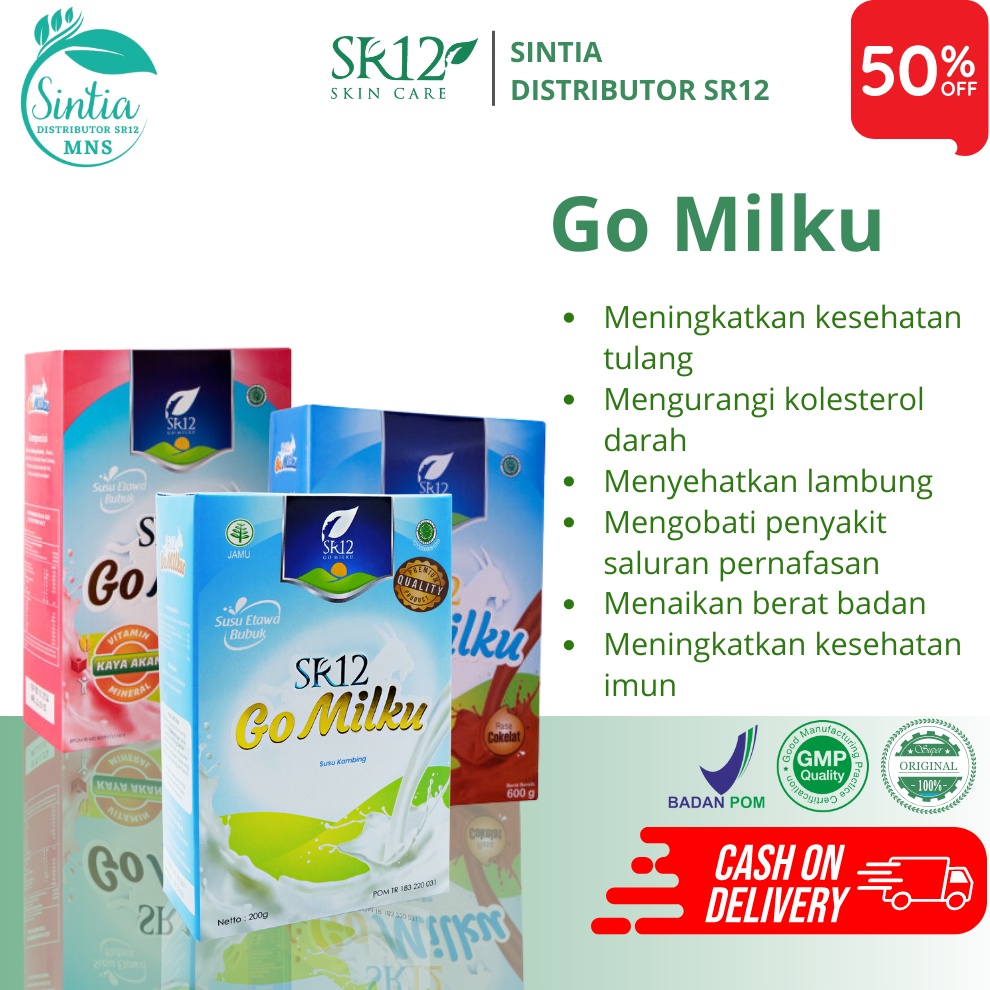 

SR12 Gomilku Susu Kambing Etawa Penggemuk Badan Anak Hingga Dewasa Dengan Varian Rasa 200 - 600gr