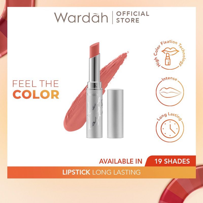 Wardah Lipstick Longlasting, Lipstick WARDAH ORIGINAL