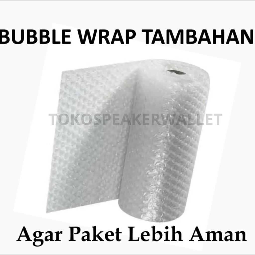 

BUBBLEWRAP - Packing Tambahan Bubble Wrap Untuk Keamanan Pengiriman / Packing Tambahan Bubble / packing bubble Wrap / Packing Tambahan Bubble Wrap