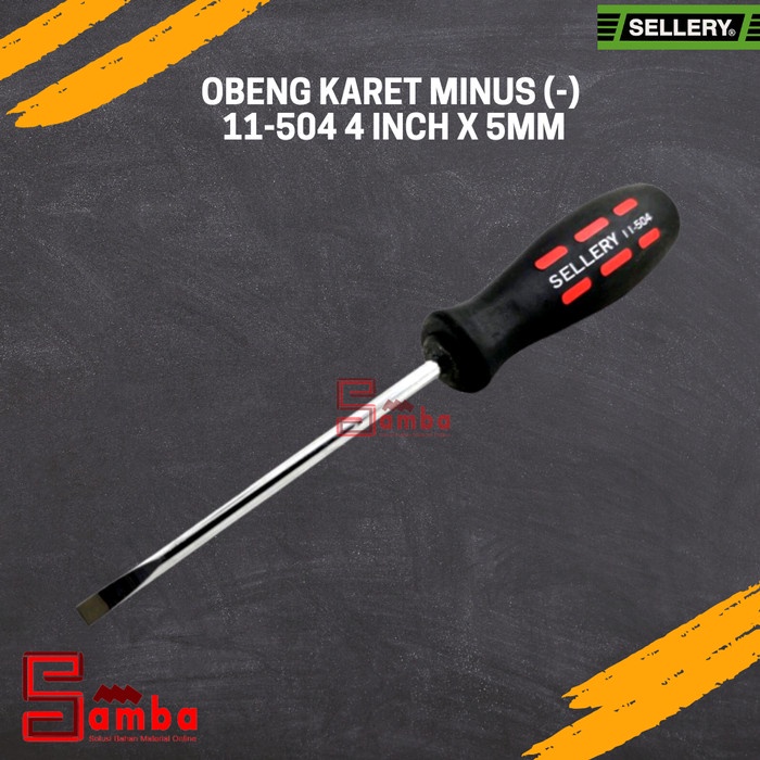 :::::::] Sellery Obeng karet minus (-) 11-504 4 Inch x 5mm OBENG MAGNET