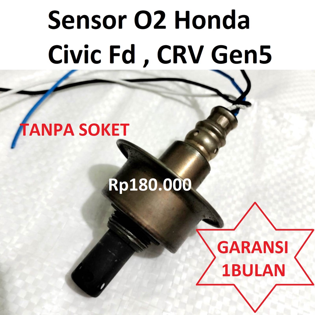 Sensor O2 Oksigen Honda Civic Fd CRV Gen5 Original 36531-RNA-A01 Copotan Ori Oxygen Original Bekas