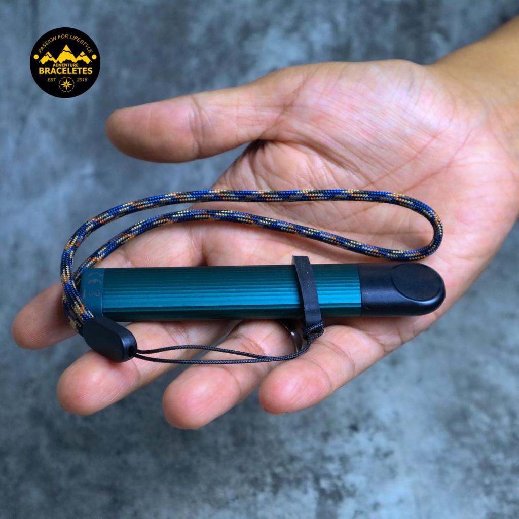 Lanyard Tangan Hand Finger Panjang Pendek Wrist Strap Paracord 4mm Kalung Tali Gantungan Gadget Multifungsi HP USB Flashdisk Kamera Premium Free Karet O Ring