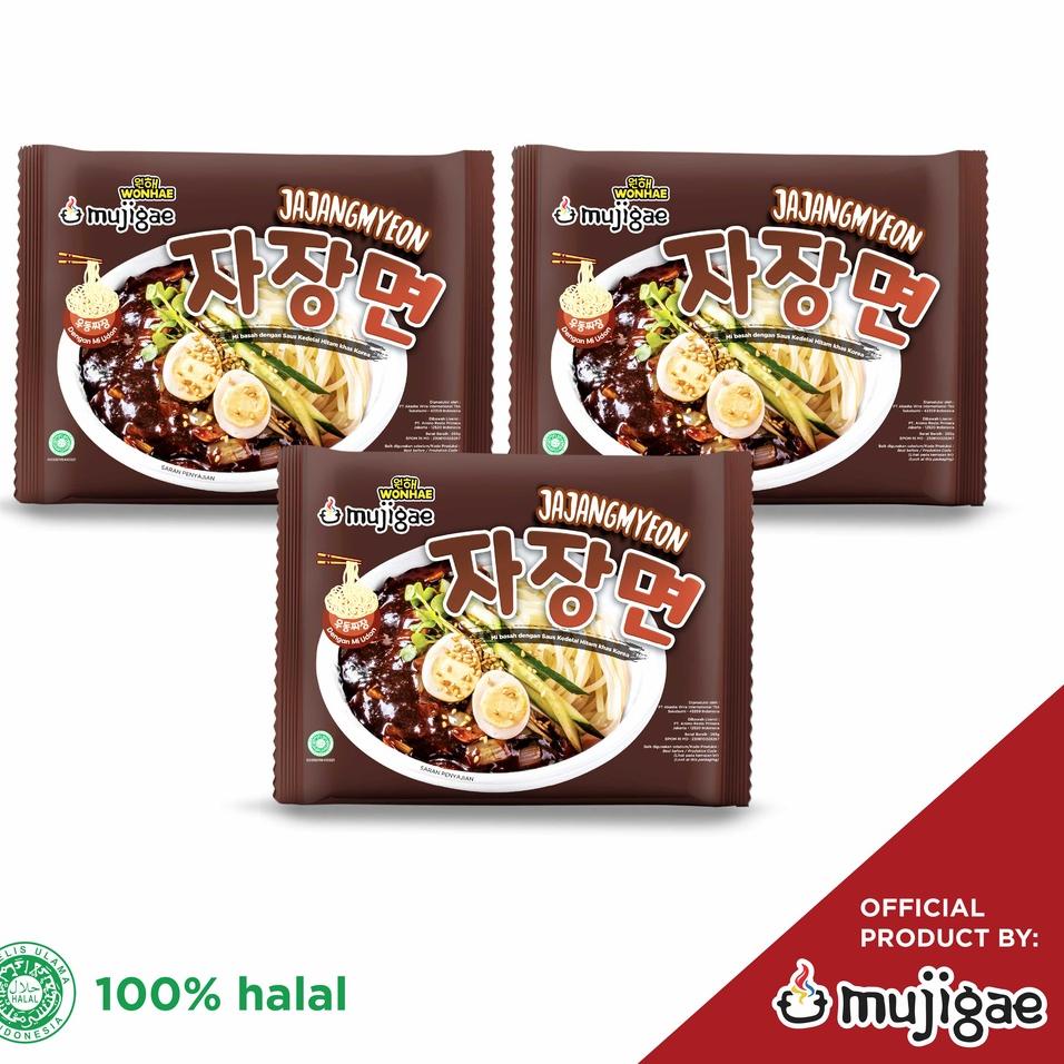 

☝ PAKET ISI 3 - Mujigae Jajangmyeon 265gr ♣