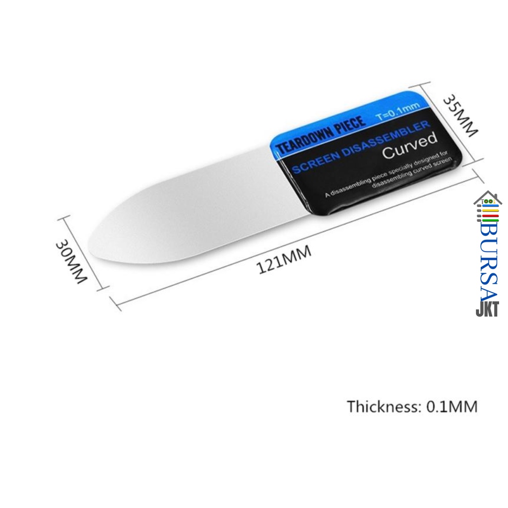 PLAT BAJA FLEXIBLE SUPER TIPIS SPUDGER 0.1MM LENTUR PEMBUKA LCD