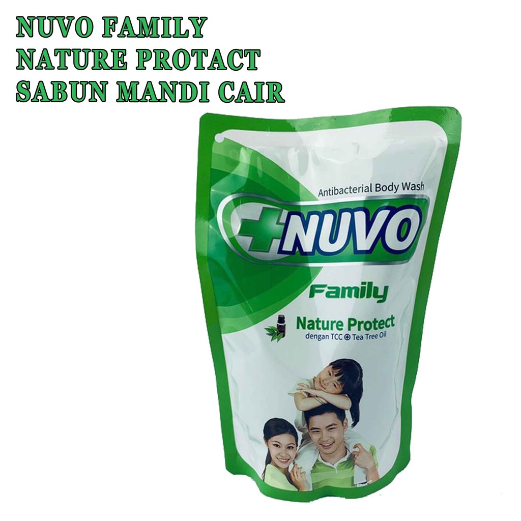 Family* Nuvo* nature protact* Sabun badan* 400ml