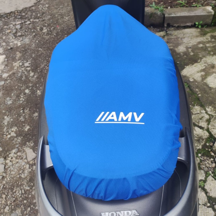 Cover Jok Motor AMV Waterproof Anti Air Premium/Sarung Pelindung Penutup Jok Motor Gede Kecil