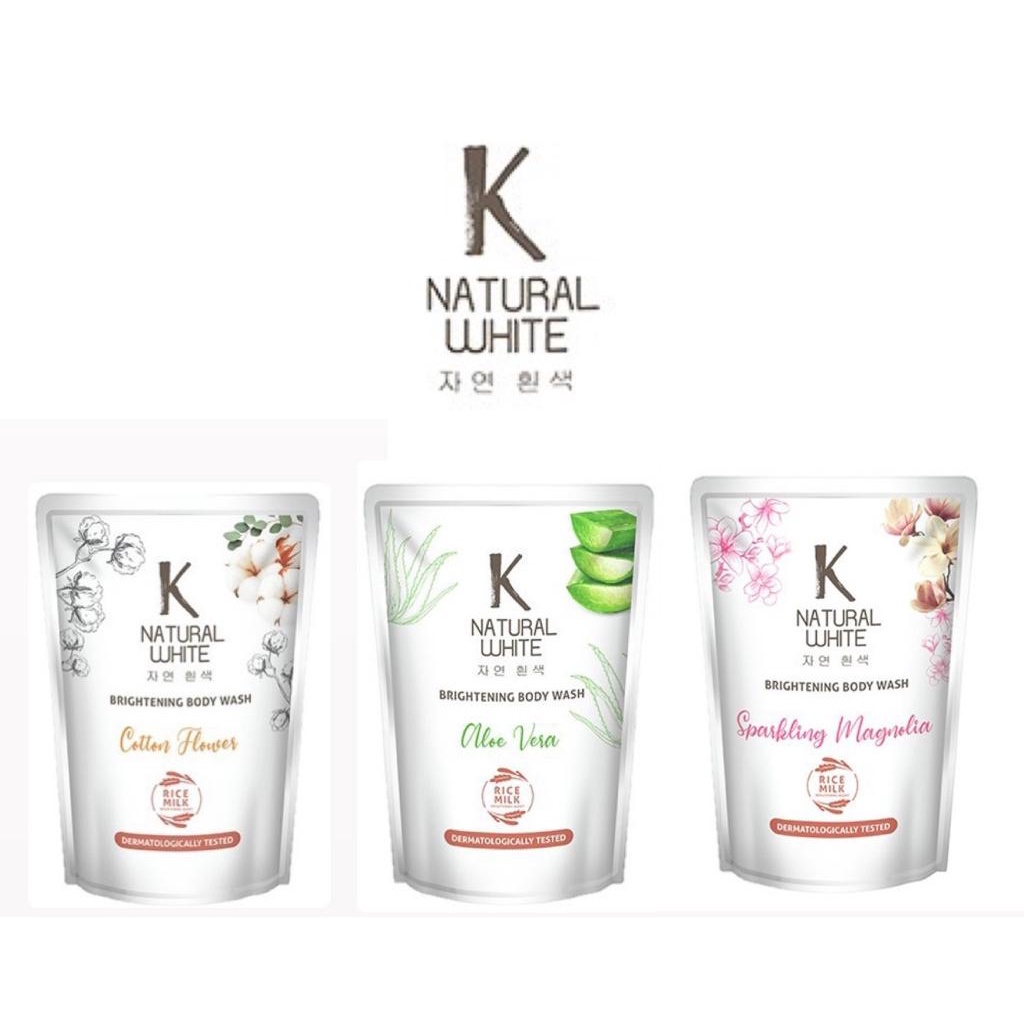 K NATURAL white brightening body wash 60ml