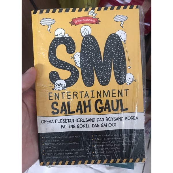 ORIGINAL - SM Entertainment Salah Gaul - Wahyu Media buku kpop k-pop k pop