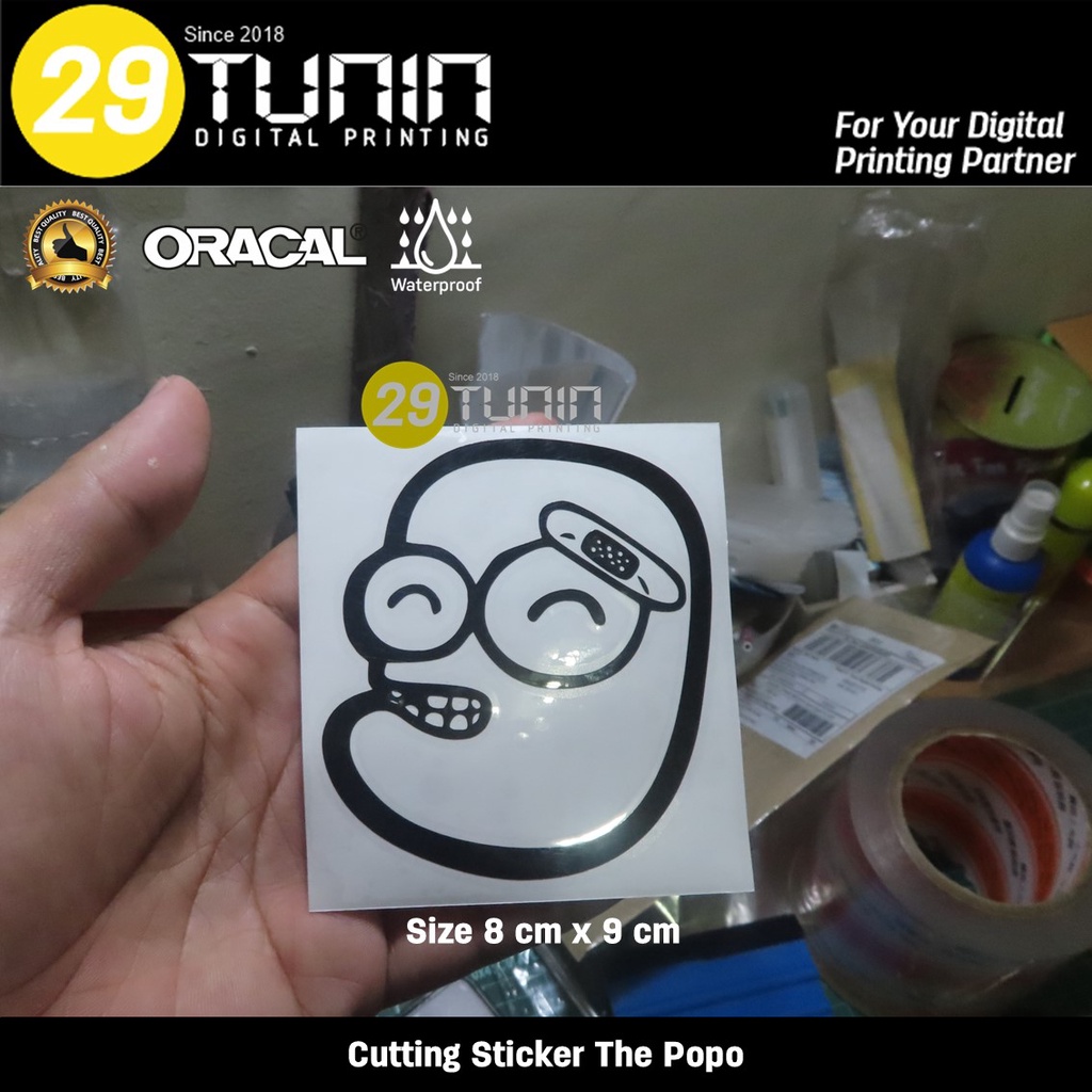 

Cutting Sticker Stiker The Popo
