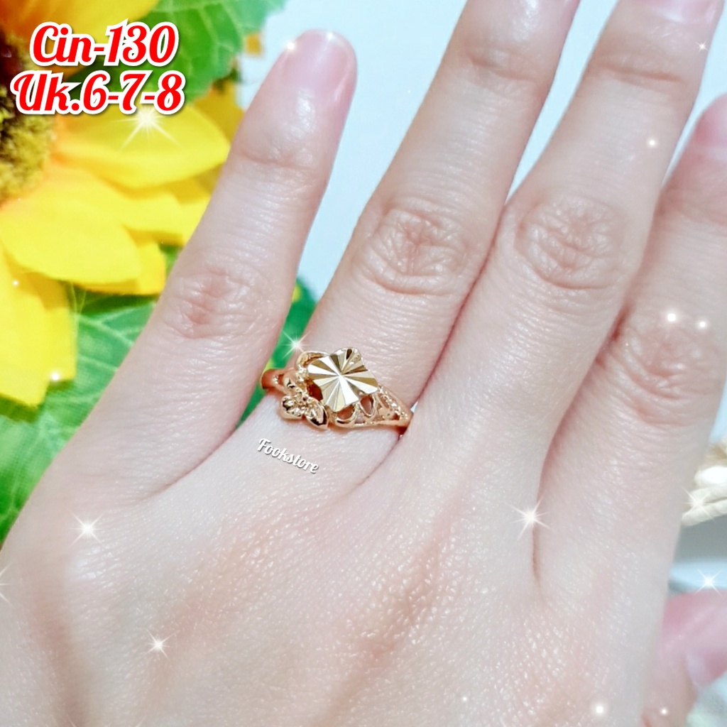 Promo Cincin XUPING Termurah aksesoris dewasa /ANTI ALERGI