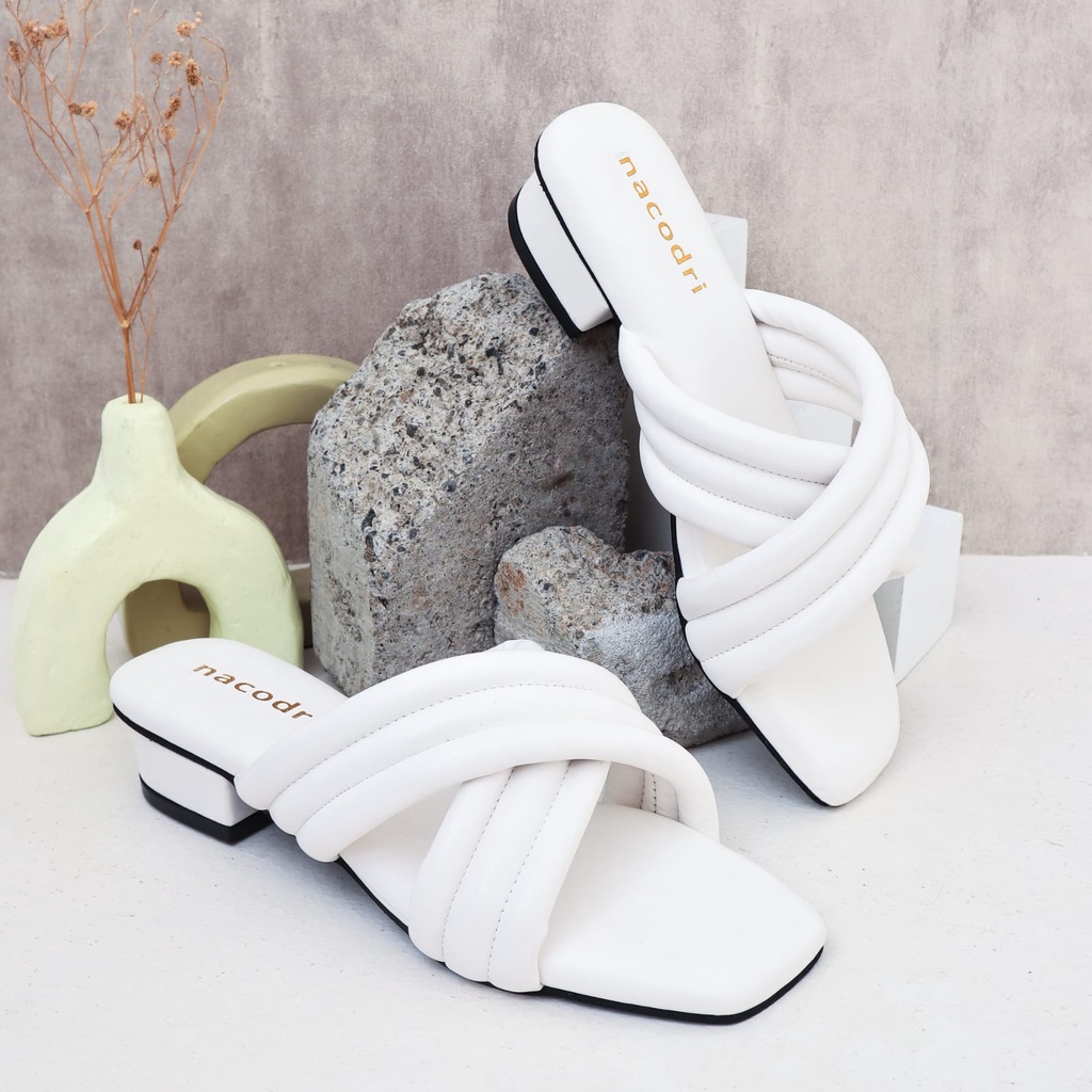 Nacodri DISTY Sandal Wanita Heels 3 cm