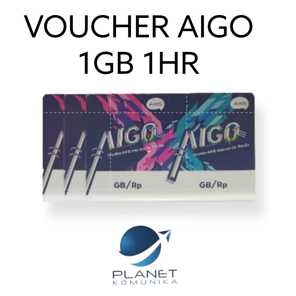 VOUCHER AIGO 1GB/1H