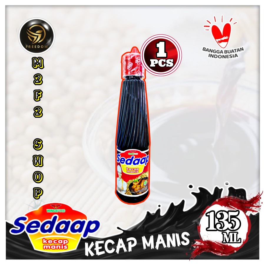 

Sedaap Kecap Manis Botol Kecil Plastik Pet - 135 ml (Kemasan Satuan)