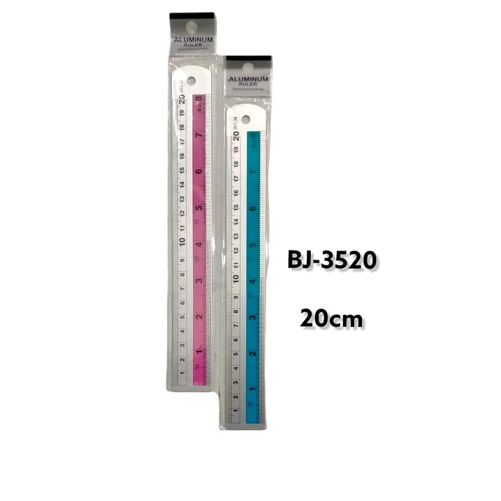

MISTAR PENGGARIS 20 CM ALUMUNIUM MISTAR BESI ALUMUNIUM ANTI KARAT