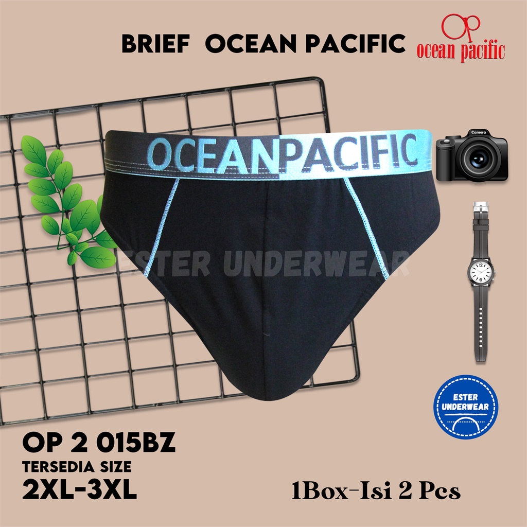 Celana dalam BIG SIZE OCEAN PACIFIC OP 015BZ ISI 2PCS