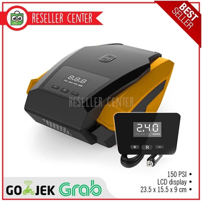 TAFFWARE INFLATOR POMPA MOBIL ELEKTRIK SERBA GUNA 150PSI