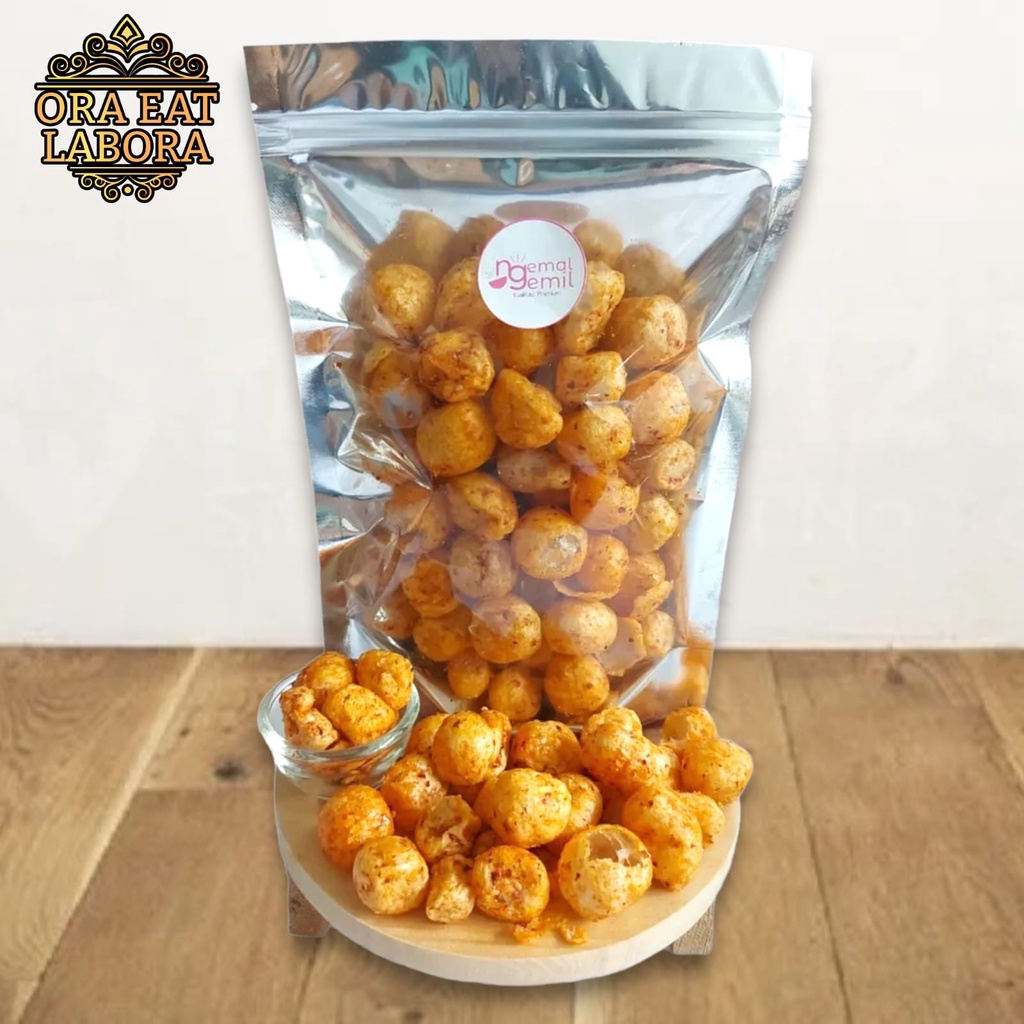 

Cimol Goreng Extra Pedas Cimol Pedas Mantap Homemade Kualitas Premium - Ora Eat Labora