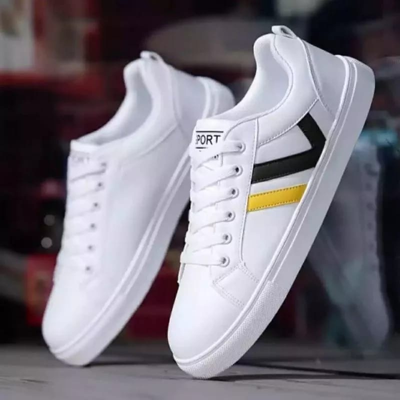 SEPATU PRIA SNEAKER TALI SPORT CASUAL SANTAI DN23