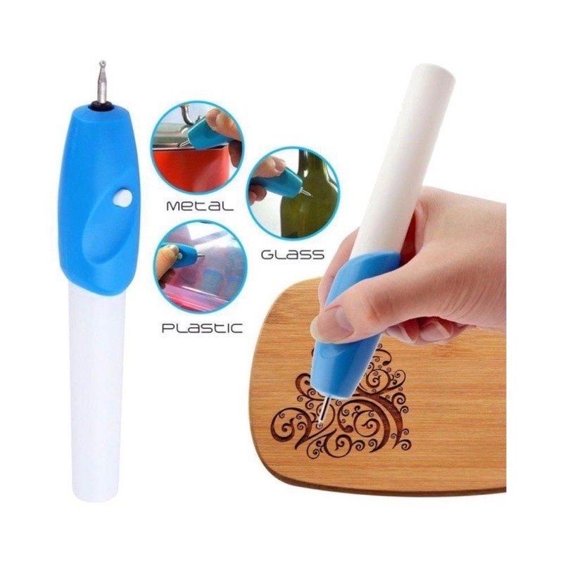 Engraver EZ Alat Ukir Grafir Kaligrafi Ornamen Serbaguna / Engraver Pen Alat Ukir Elektrik / Alat Uk