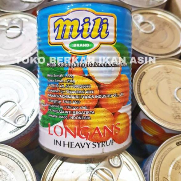 

Garansi Terbaik MILI Longans In Heavy Syrup 565 gr / Lengkeng Kaleng Longan