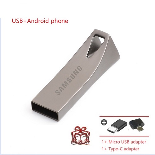 Free Adaptor! Flashdisk USB3.0 Flash Drive 2TB HP Metal Anti Air Flashdisk Flashdisk Untuk Laptop HP Android