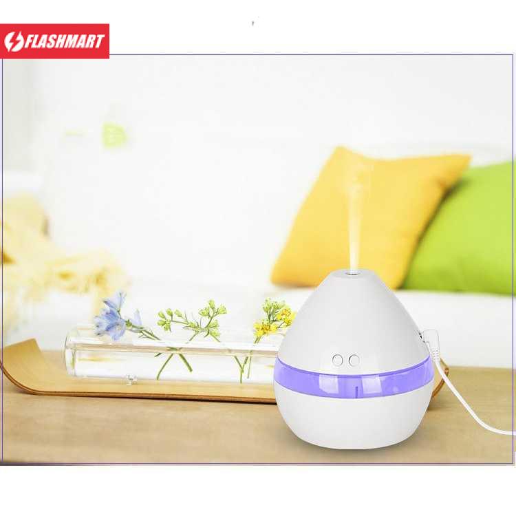 Flashmart HUMI Air Humidifier Aromatherapy Night Light 300ml - H296