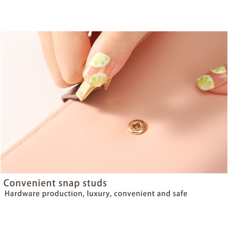 ASIN829 Dompet wanita long zipper fashion coin wallet fashion wallet multifungsi folding wallet JJ-912 imported thin type ladies folding wallet Dompet tombol panjang