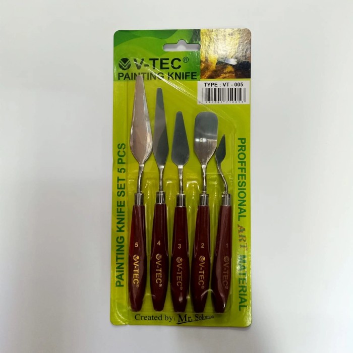 

Terlaris V Tec Painting Knives Set 5