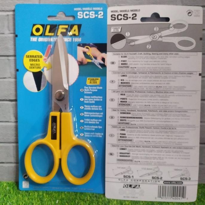 

OLFA SCS 2 Gunting SCS-2 Stainless Steel Blade