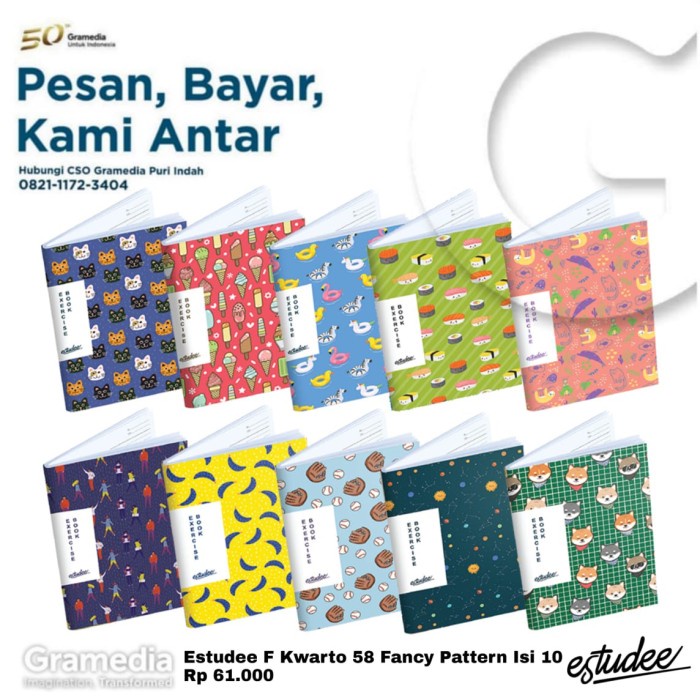 

Terlaris Buku Tulis Estudee