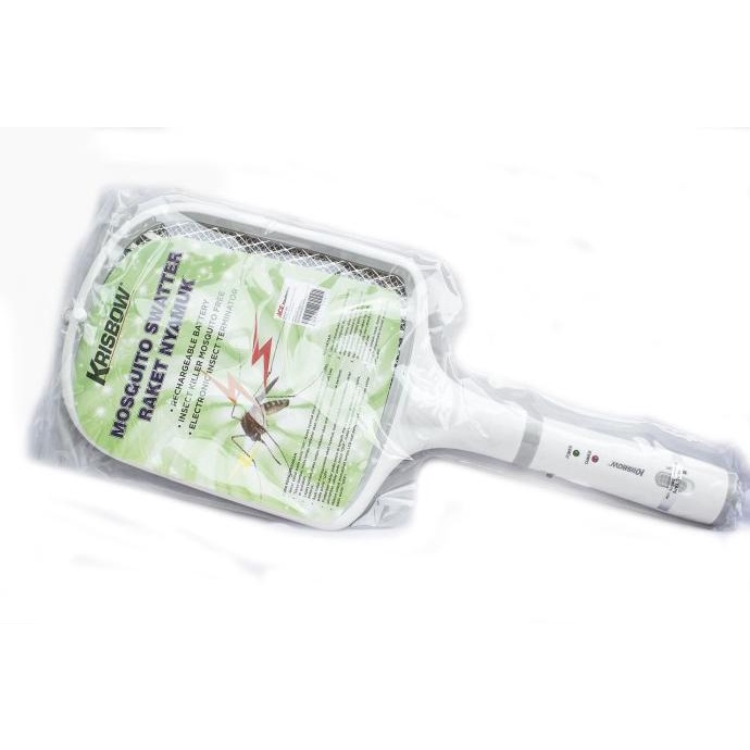 KRISBOW Raket NYAMUK + SENTER Ace Hardware Mosquito Racket hen03