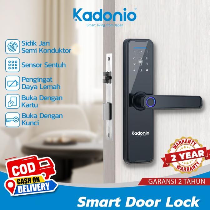TERBARU Kadonio Smart Doorlock Card Digital Code Security Electronic Door