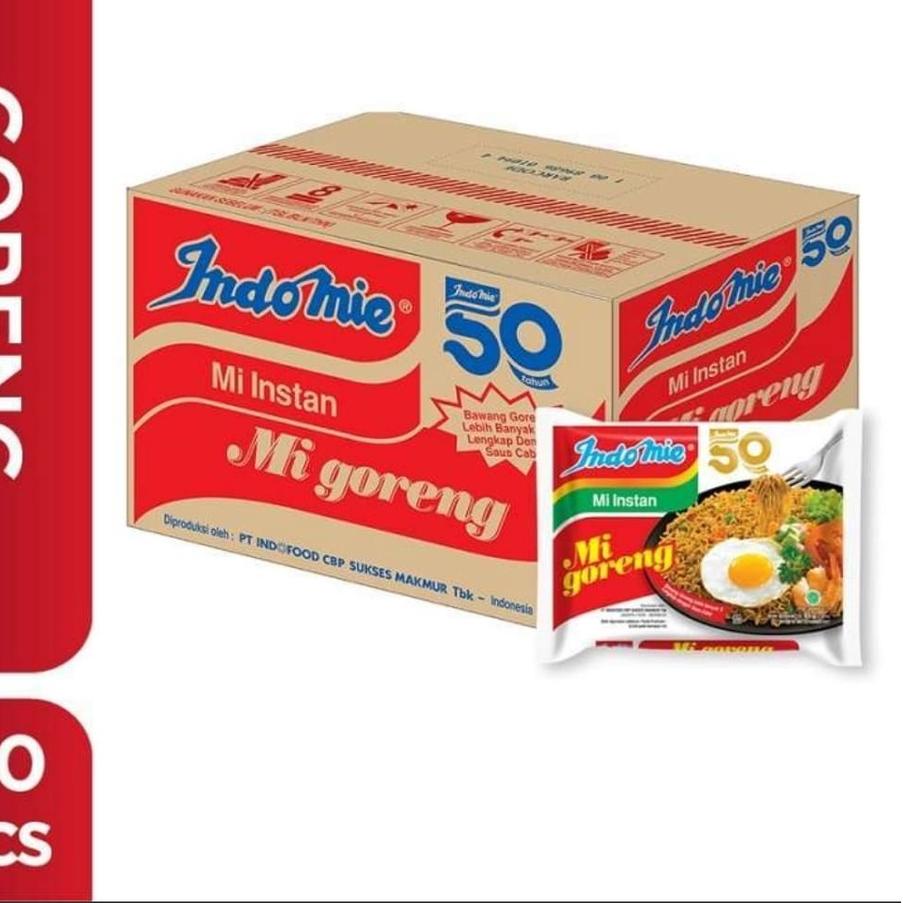 

✩ Indomie goreng 1 dus isi 40 pcs ☼