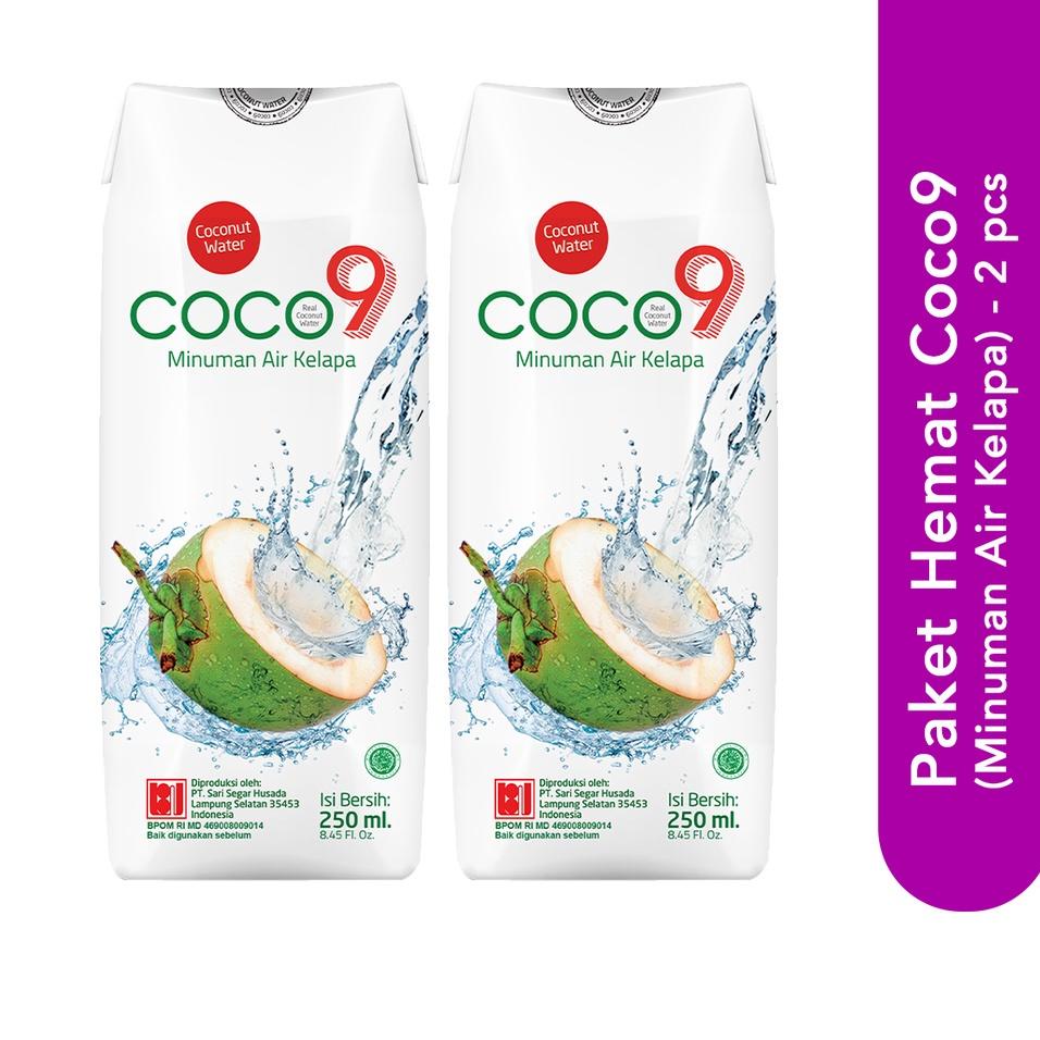 

New Trend Paket Hemat COCO9 @250 ML (Minuman Air Kelapa) 2 PCS