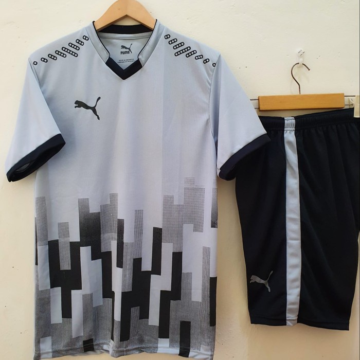 jersey  BAJU JERSEY BOLA PRIA DRIFIT BAJU+CELANA - abu labirin, M(B5P6) Best Seller Jersey Basket Im