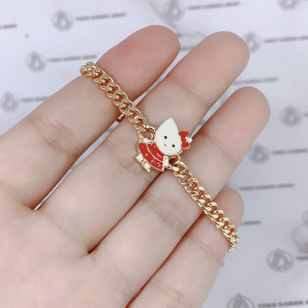 Gelang Tangan Anak Hellokitty Merah *23