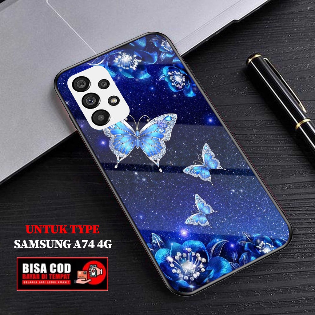Case Samsung A74 4G - AGM CASE - Fashion Case hp Samsung A74 4G - Casing hp Samsung A74 4G - Silikon