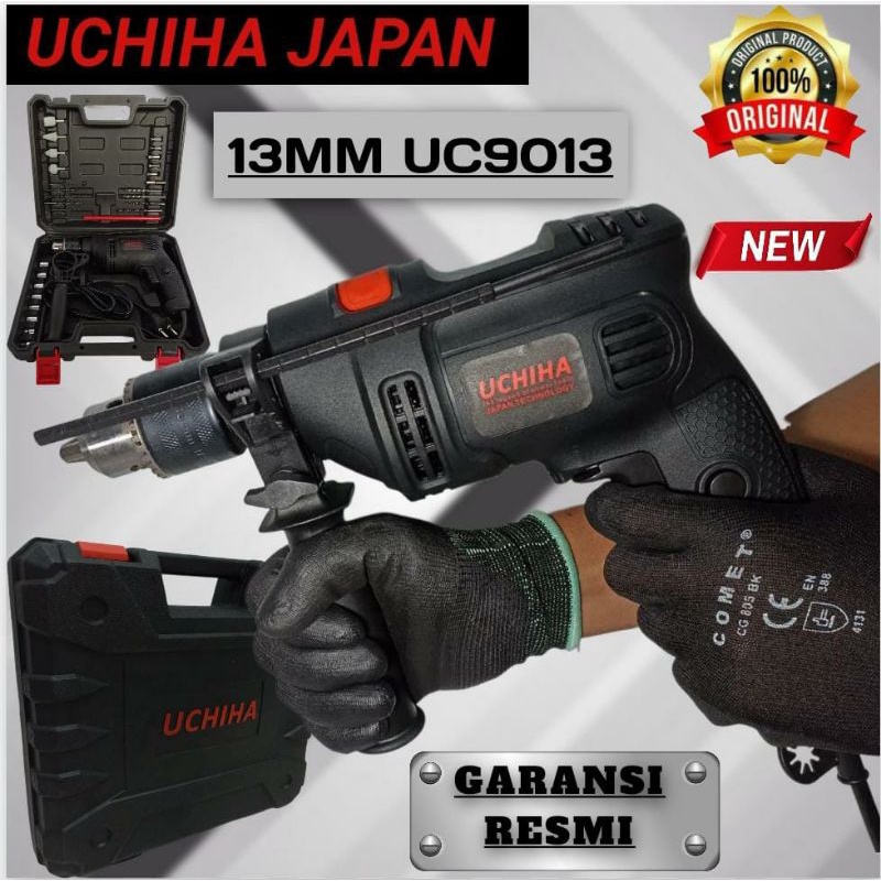 Mesin Bor 13mm Cover Baja type 13-6 impact drill by uchiha japan Harga promo variable speed