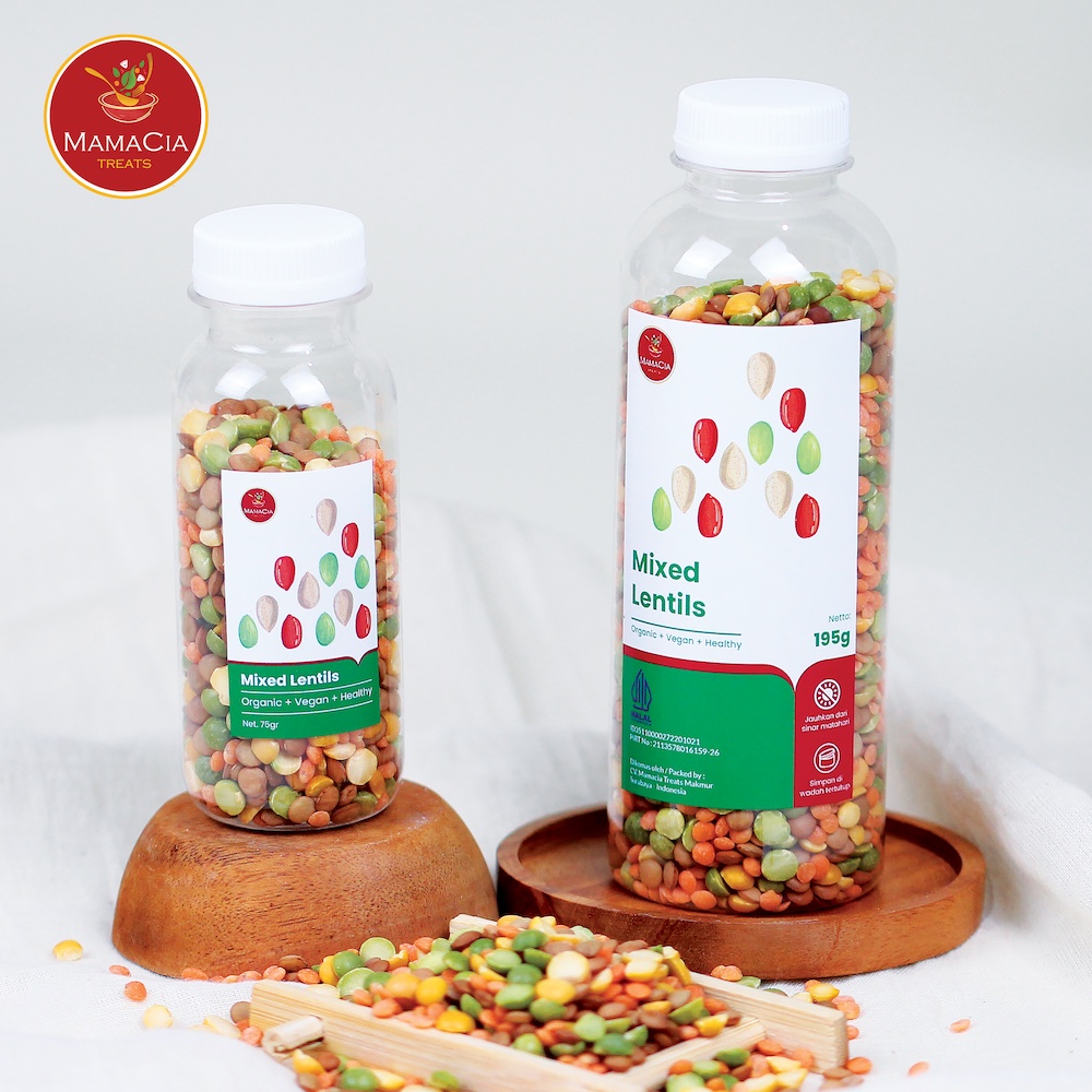 

Mamacia Treats Mixed Lentils 195 gr