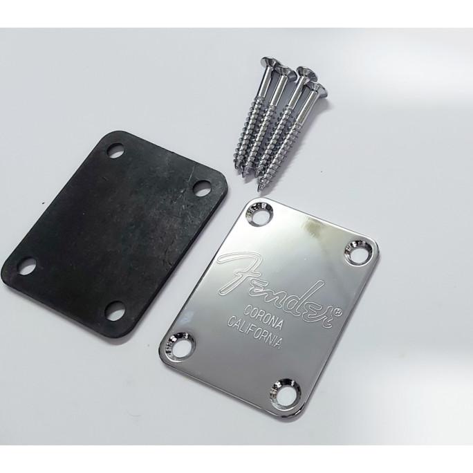 plate neck fender gitar neck join plate gitar part