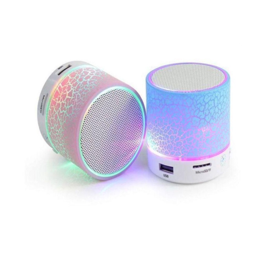 Speaker Bluetoot Mini Wireless lampu LED S10 -Speaker portable full bass- music box mini -perangkat audio