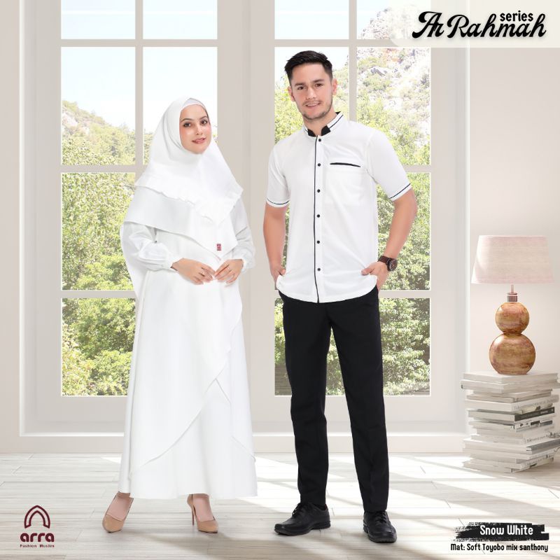 Gamis Sarimbit Keluarga Ayah Ibu Anak Series Ar Rahmah Warna Snow White Original Premium Arra Sarimbit Couple 2023 Terbaru Busana Muslim Kapel Kondangan Baju Couple Keluarga Muslim Sarimbit Lebaran Baju Kondangan Wanita Kekinian Jumbo