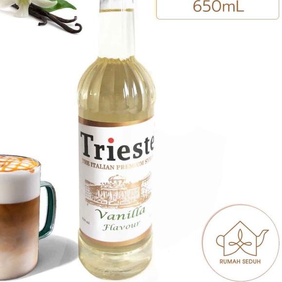 

♔ 650mL Sirup Vanila Trieste - Vanilla Italian Syrup ♣