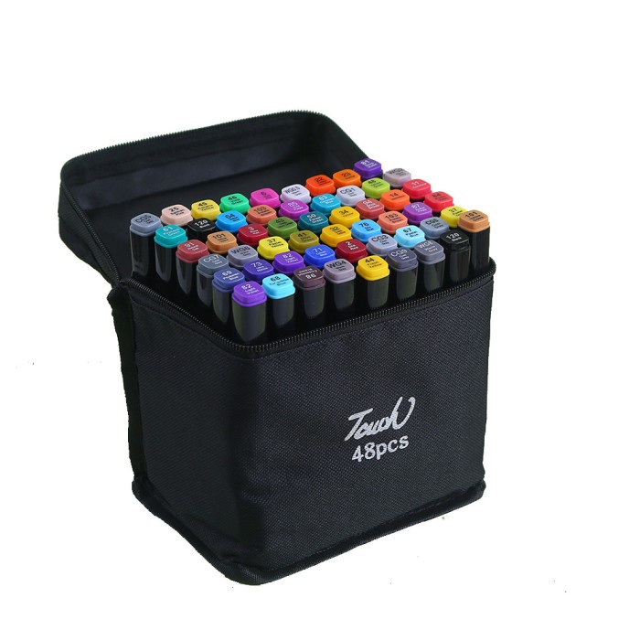 

48PCS SPIDOL TOUCH ART MAKER / GRAPHIC ART MAKER PEN COLOR - TOUCH 48PCS